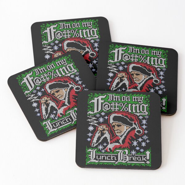 Item preview, Stressed Holiday Elf Lunch Break designed and sold by Tee Be The Best.