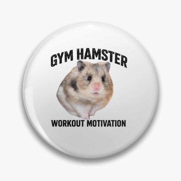 Item preview, Gym Hamster Workout Motivation designed and sold by adamlemon12.