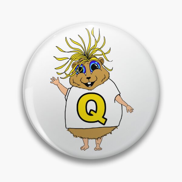 Item preview, Letter Q Hamster designed and sold by cameoivory.