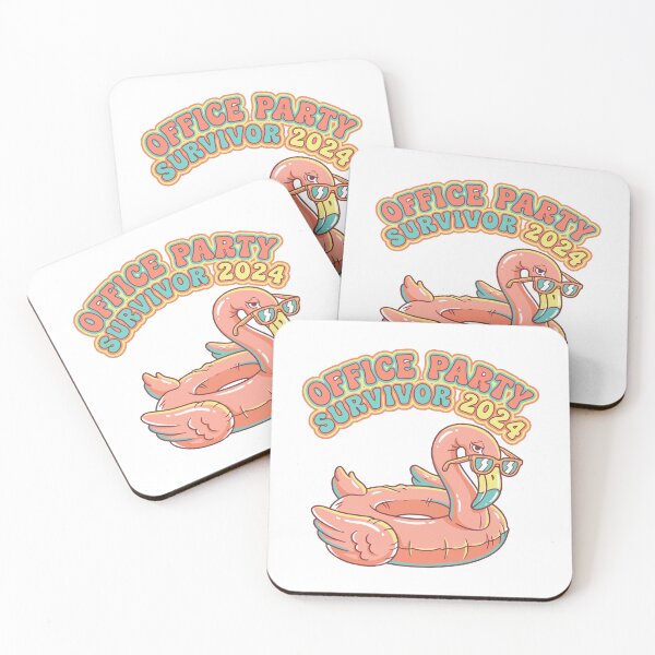 Item preview, funny inappropriate Funny Hungover Flamingo Design | Office Party Survivor Summer Humor designed and sold by Uglyandcute.