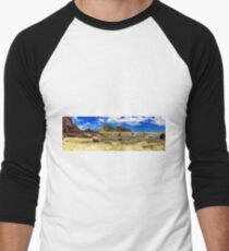 Castaway Island Panorama Men's Baseball ¾ T-Shirt