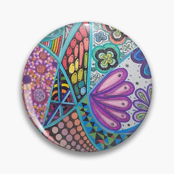 Item preview, Scribble Art, Highlighter Blue, Landscape designed and sold by Sara_Talbot.