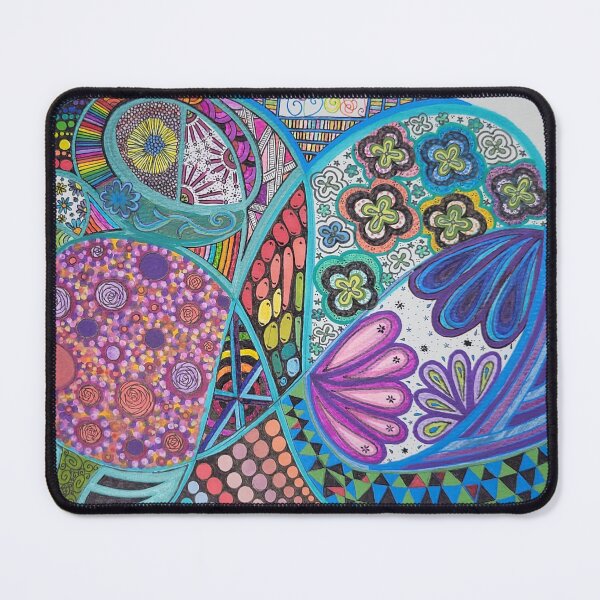 Item preview, Scribble Art, Highlighter Blue, Landscape designed and sold by Sara_Talbot.