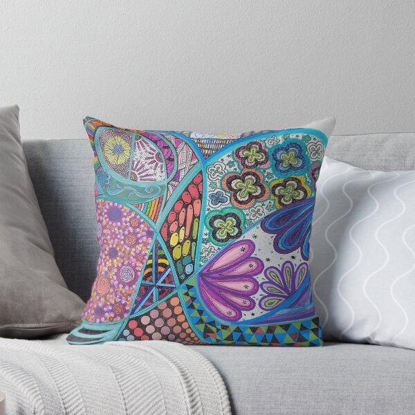 Item preview, Scribble Art, Highlighter Blue, Landscape designed and sold by Sara_Talbot.