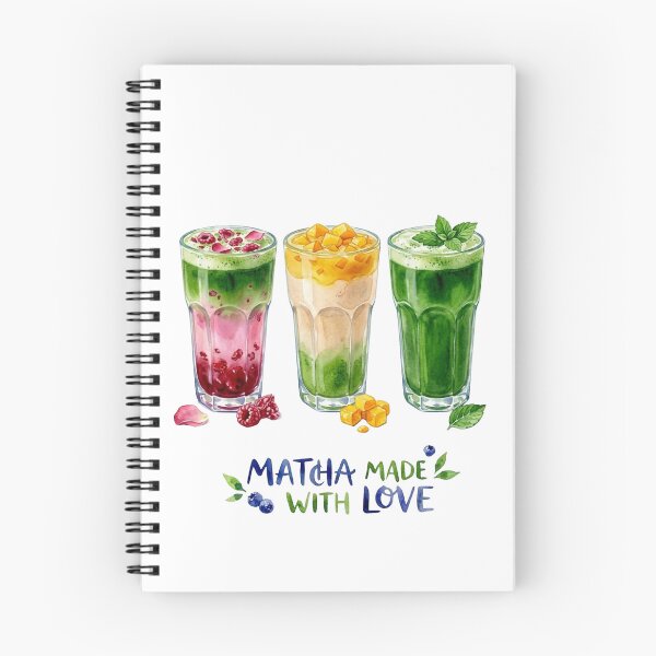 Item preview, Watercolor Matcha Iced Drinks Trio Art Print designed and sold by VibranPalette.