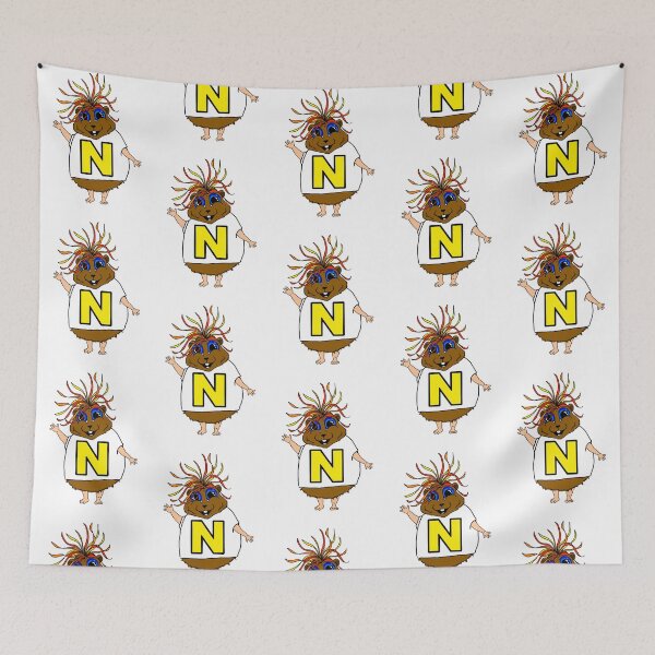 Item preview, Letter N Hamster designed and sold by cameoivory.
