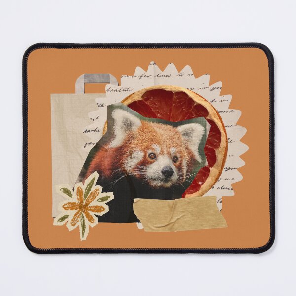 Item preview, Red Panda: Collage Zoo Animals designed and sold by elitaseasel.