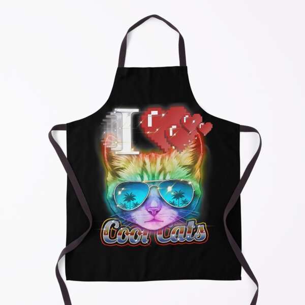 Item preview, Aesthetic Rainbow Cool Cat designed and sold by Tee Be The Best.