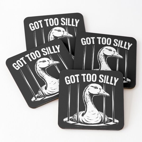 Item preview, Got Too Silly Goose Shirt Funny Meme Dark Vintage designed and sold by Zizo-DR44.
