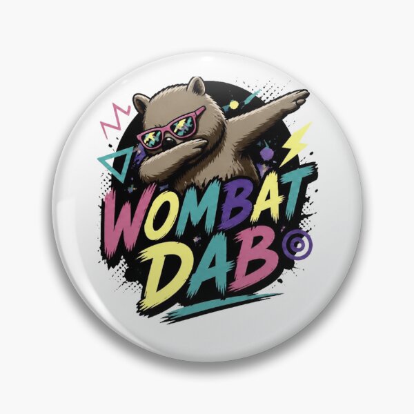 Item preview, wombat dab designed and sold by oldhatwombat.