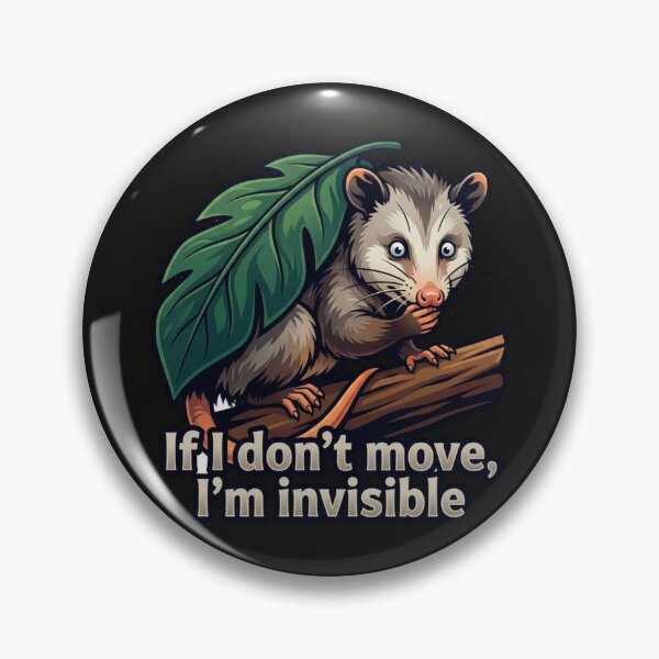 Item preview, Shy Marsupial Playing Still Witty Quote designed and sold by Tsugraf Designs.