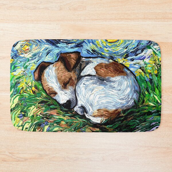Item preview, Sleepy Jack Russell Terrier Puppy Night designed and sold by AjaTrier.