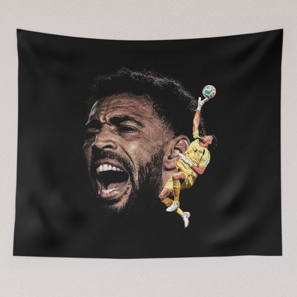 Item preview, Vozinha Epic Goalkeeper Save Cape Verde Football Vintage Soccer Shirt designed and sold by cogiaovuong.