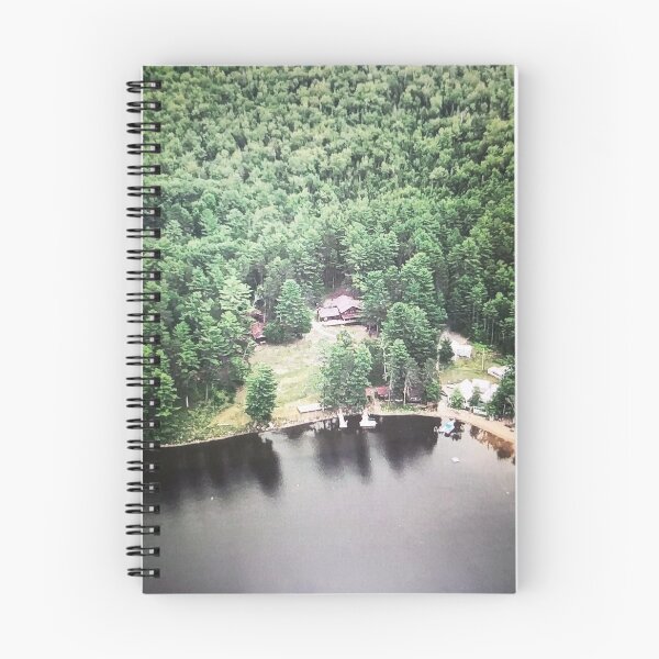 Item preview, Aerial View of Forested Lakeside designed and sold by Meganorales.