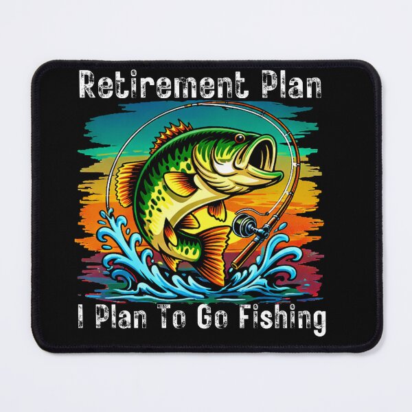 Item preview, Bass Fishing Retirement - Funny Dad Grandpa Husband Art designed and sold by BendyBeasts.