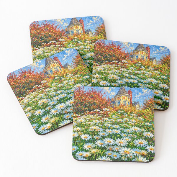 Item preview, Summer painting Garden designed and sold by Lavinavena.
