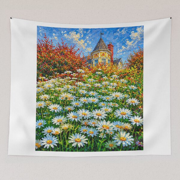 Item preview, Summer painting Garden designed and sold by Lavinavena.