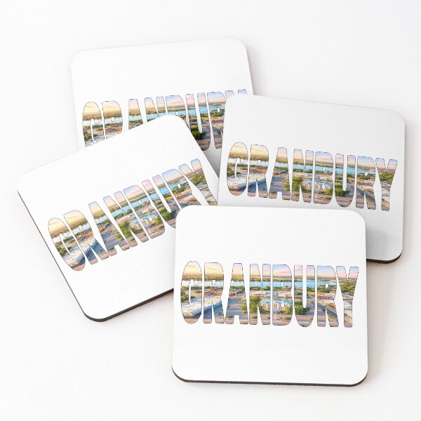 Item preview, GRANBURY - Hood County Texas Historic Courthouse Square Sunrise Glow designed and sold by Adam Gormley.