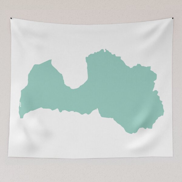 Item preview, Latvia Love in Mint designed and sold by Maren Misner.