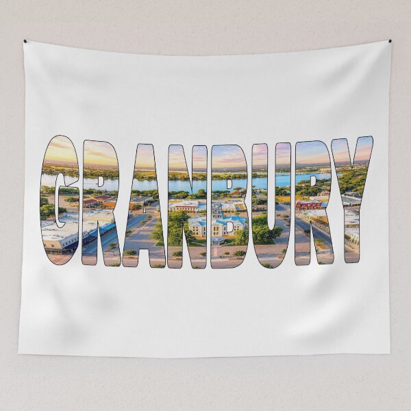Item preview, GRANBURY - Hood County Texas Historic Courthouse Square Sunrise Glow designed and sold by Adam Gormley.