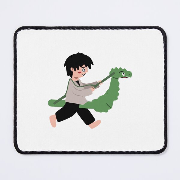 Item preview, Boy Riding A Horse Cute Chibi Toy Playtime Illustration designed and sold by Yogiaart.