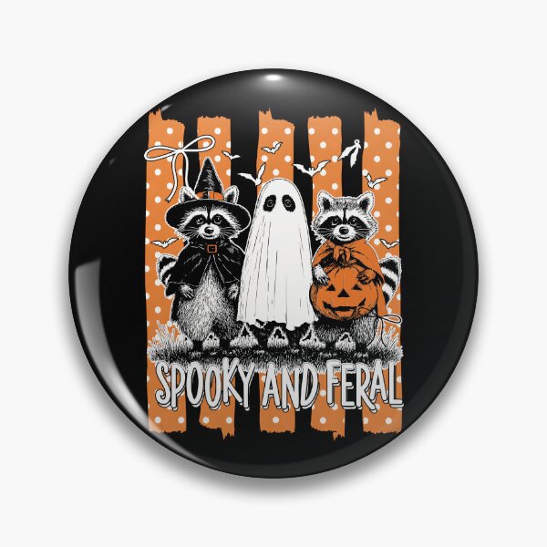 Item preview, Stripes Spooky And Feral Raccoon designed and sold by Cravens-Museum.