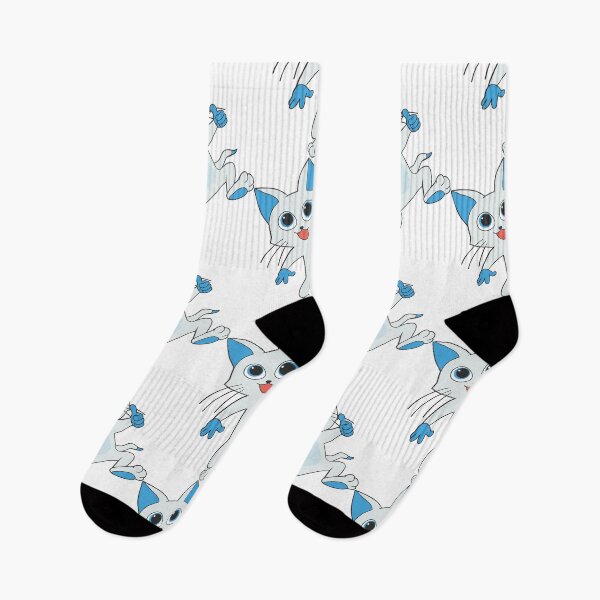 Item preview, Cute Blue Kawaii Cat Cartoon Illustration designed and sold by سله أرت.