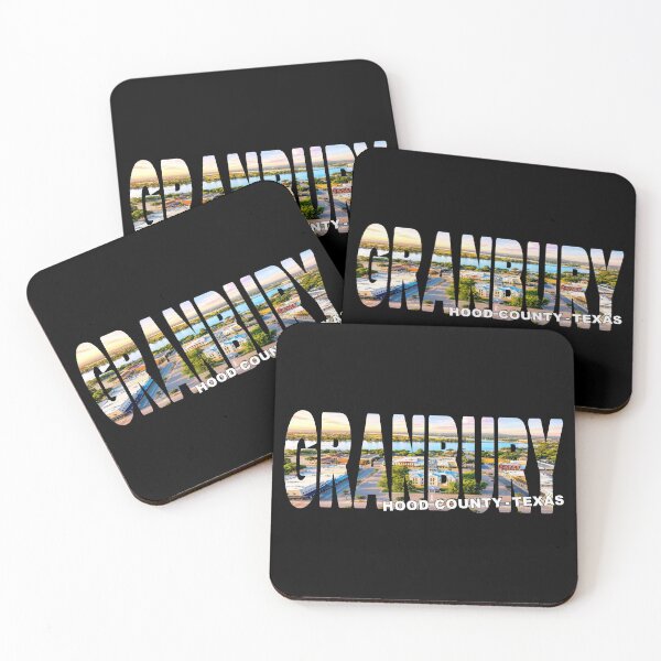 Item preview, GRANBURY Hood County Texas - Historic Courthouse Square Sunrise Glow designed and sold by Adam Gormley.