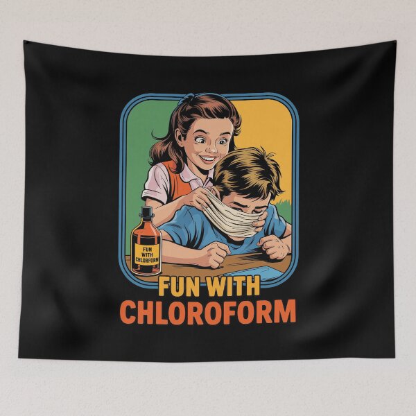 Item preview, Chloroform Funny Dark Humor Sarcastics  designed and sold by ileknitilec.