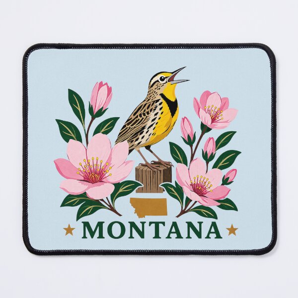 Item preview, Montana Meadowlark & Bitterroot Homage designed and sold by American Fieldmark Studio.