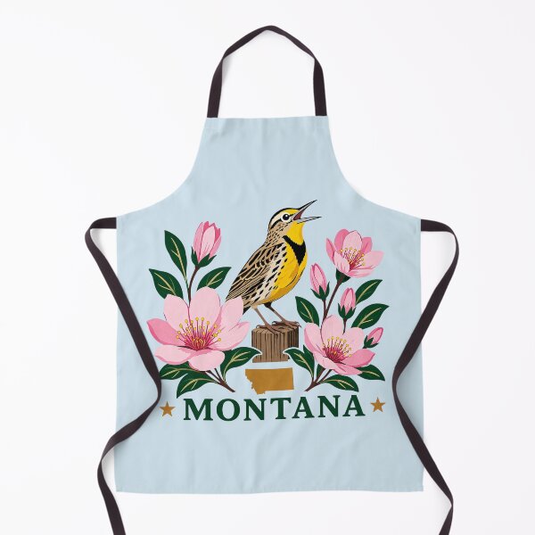 Item preview, Montana Meadowlark & Bitterroot Homage designed and sold by The-Drip-Studio.