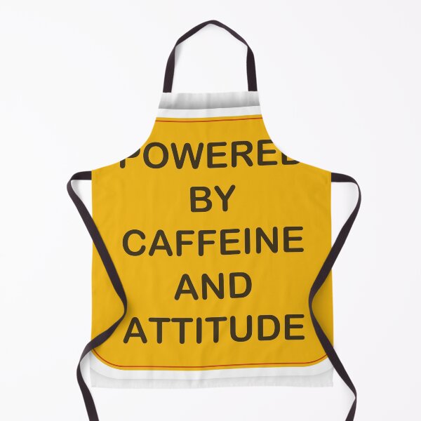 Item preview, Powered By Caffeine And Attitude designed and sold by Emma's Studio.