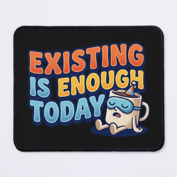 Item preview, Tired Coffee Mug Is Sufficient designed and sold by Tsugraf Designs.