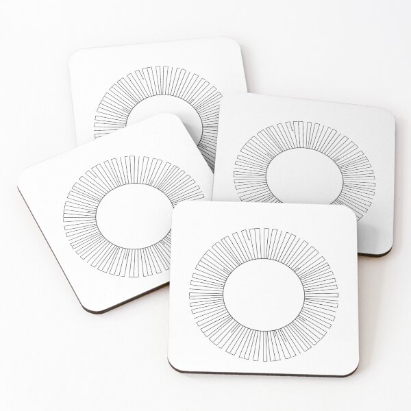 Item preview, Geometric Sunburst Circle designed and sold by redblink store.