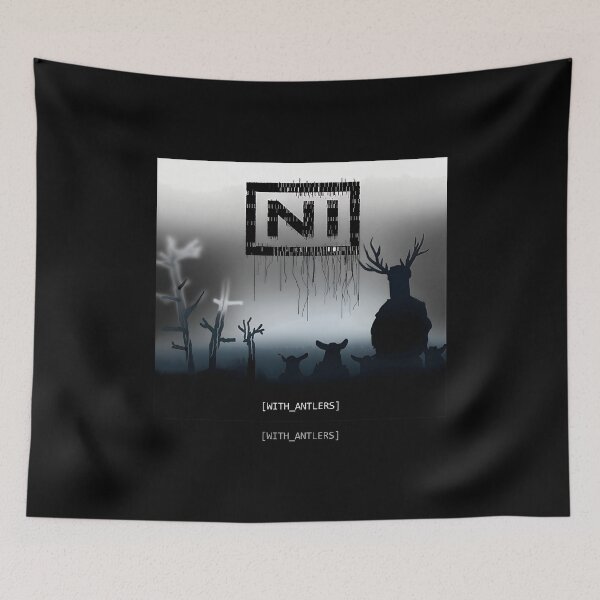 Item preview, Nis Knightss With Antlers Album Cover Parody Music Lovers Humor  designed and sold by ileknitilec.