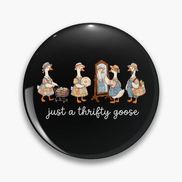 Item preview, Just A Thrifty Goose designed and sold by Cravens-Museum.