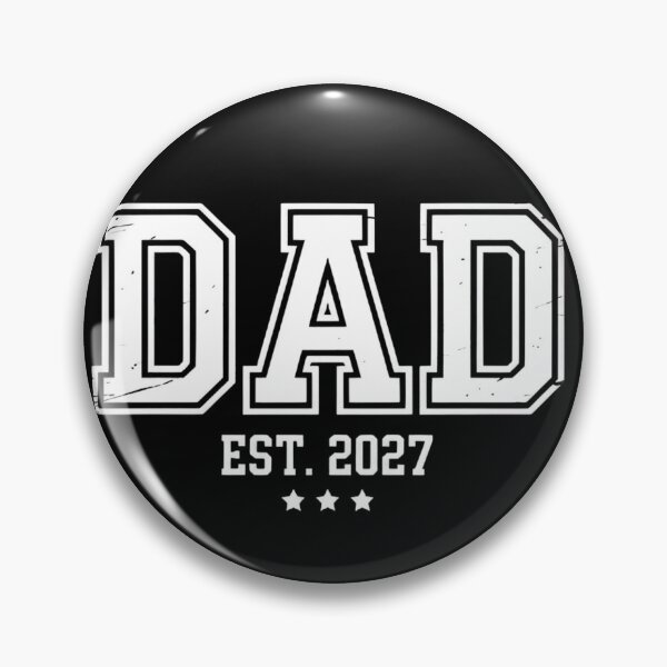 Item preview, Dad Est. 2027 First Time Father Gift , New Dad Vintage Retro Design designed and sold by Zizo-DR44.