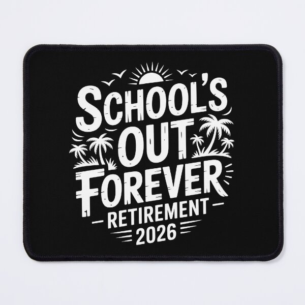 Item preview, School’s Out Forever Retirement 2026 – Funny Teacher Retirement Gift designed and sold by Zizo-DR44.