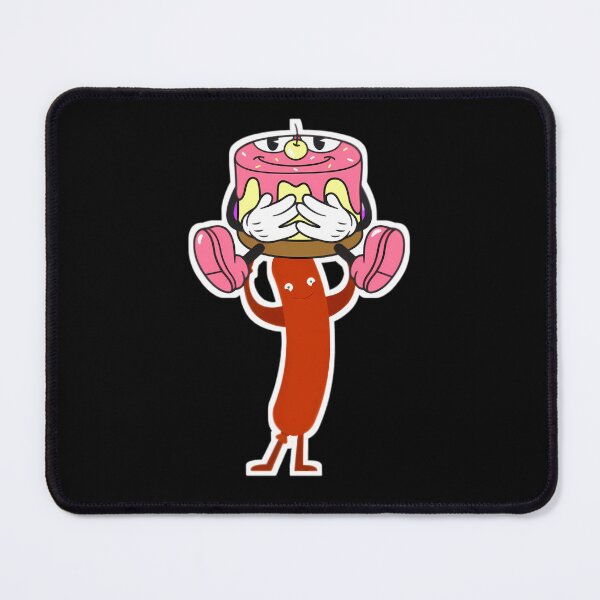 Item preview, Sausage Character Carrying Large Pink Frosted designed and sold by Blindouija.