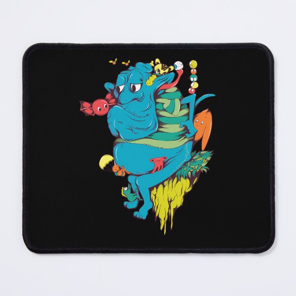 Item preview, Monster Sitting on Floating Cliff with Miniature designed and sold by Blindouija.