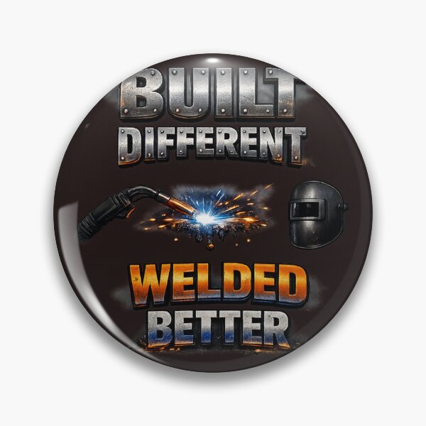 Item preview, Built Different. Welded Better. | Metalworker Humor Graphic Tee designed and sold by Lunaraluxy.