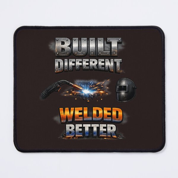 Item preview, Built Different. Welded Better. | Metalworker Humor Graphic Tee designed and sold by Lunaraluxy.