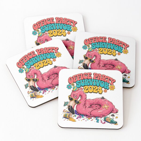 Item preview, funny inappropriate Funny Hungover Flamingo Design | Office Party Survivor Summer Humor designed and sold by Uglyandcute.
