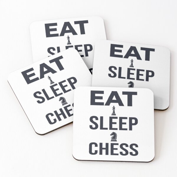 Item preview, Eat Sleep Chess designed and sold by KnightVibe.