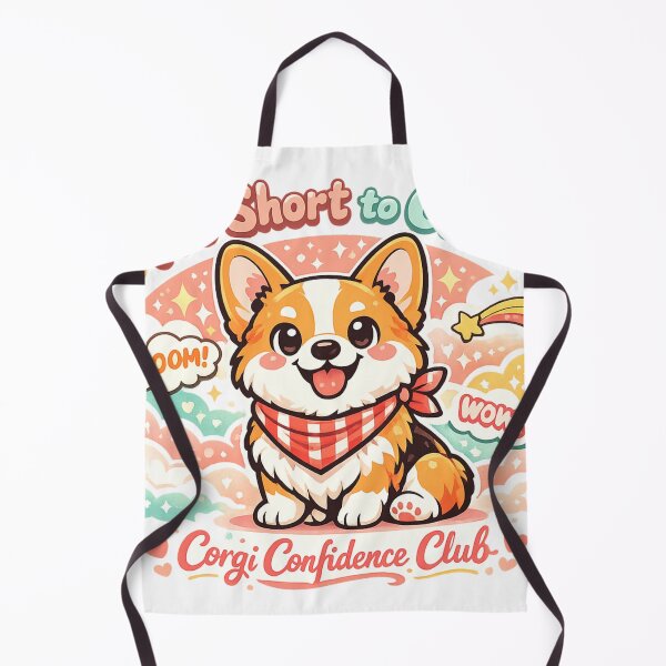 Item preview, Too Short to Care – Cute Corgi Shirt designed and sold by Shadowframe Studios.