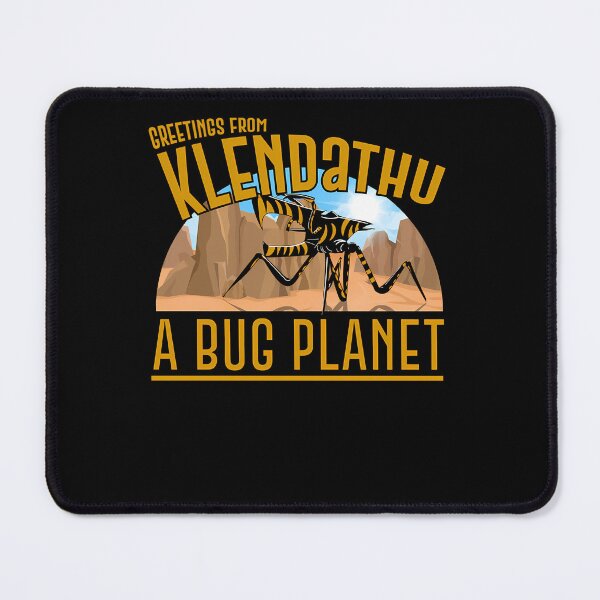 Item preview, Giant Insect Warrior on Desert Planet with Greetings designed and sold by good-Designed.