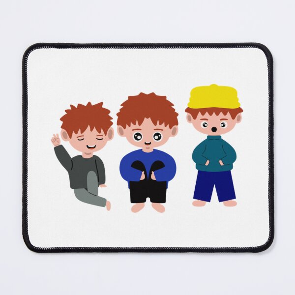 Item preview, Best Friends Cute Chibi Boys Group  designed and sold by Yogiaart.
