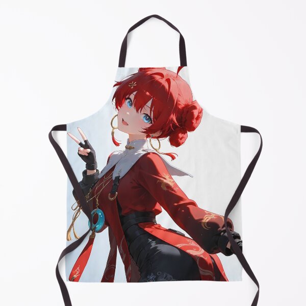 Item preview, Danjin Wuthering Waves Peace Sign Sunny Red Hair designed and sold by riadjamai.