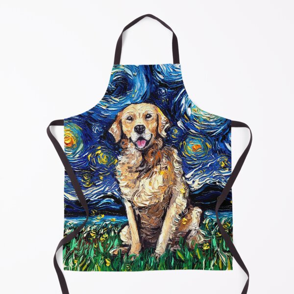 Item preview, Golden Retriever Night designed and sold by AjaTrier.