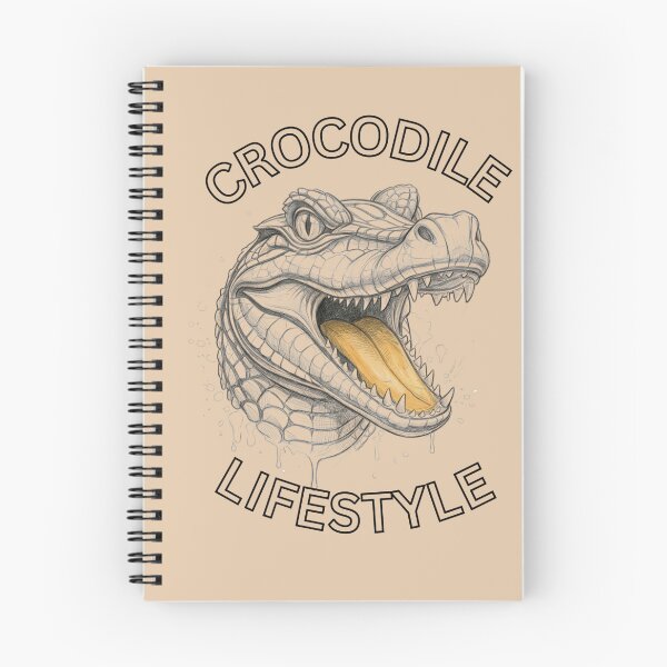 Item preview, Crocodile Lifestyle Wild Alligator Reptile Art designed and sold by digitalbob60.